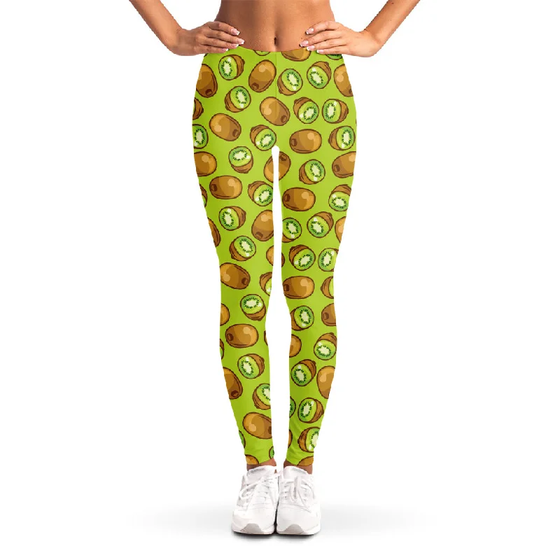 Clearance Sale Cute Kiwi Pattern Print Women's Leggings