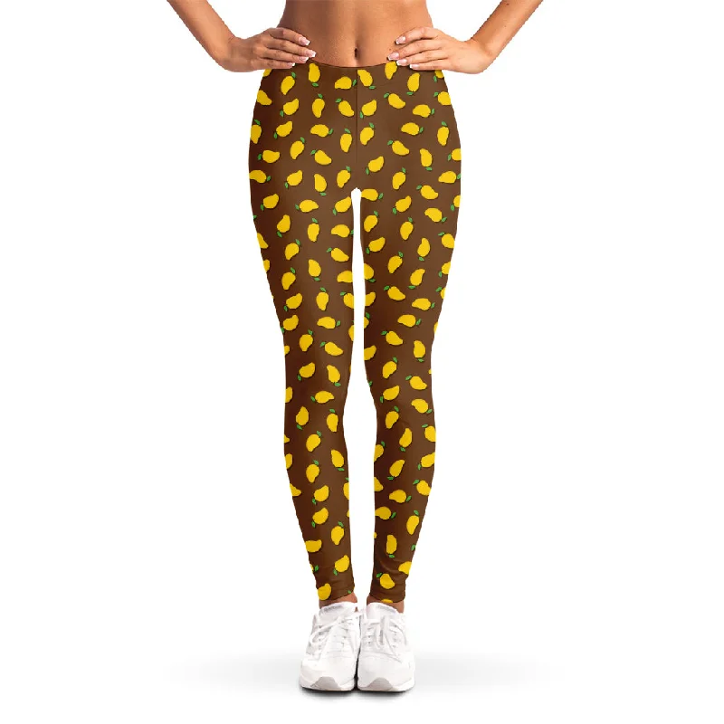 Major Savings Cute Mango Pattern Print Women's Leggings