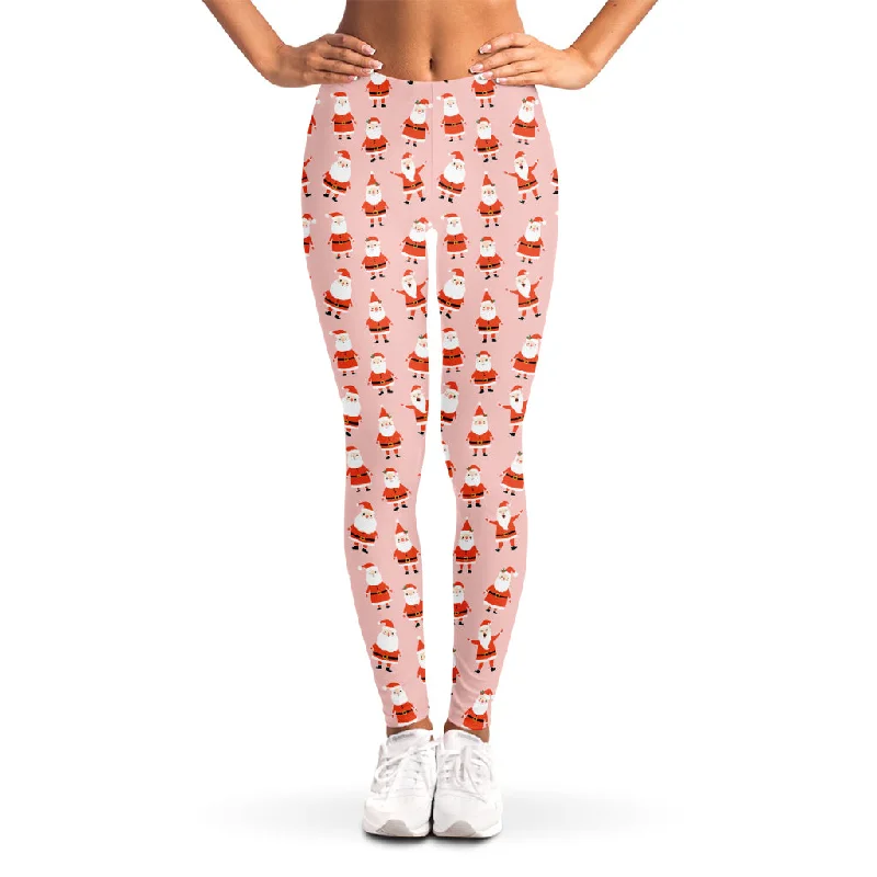 Epic Deals Cute Santa Claus Pattern Print Women's Leggings