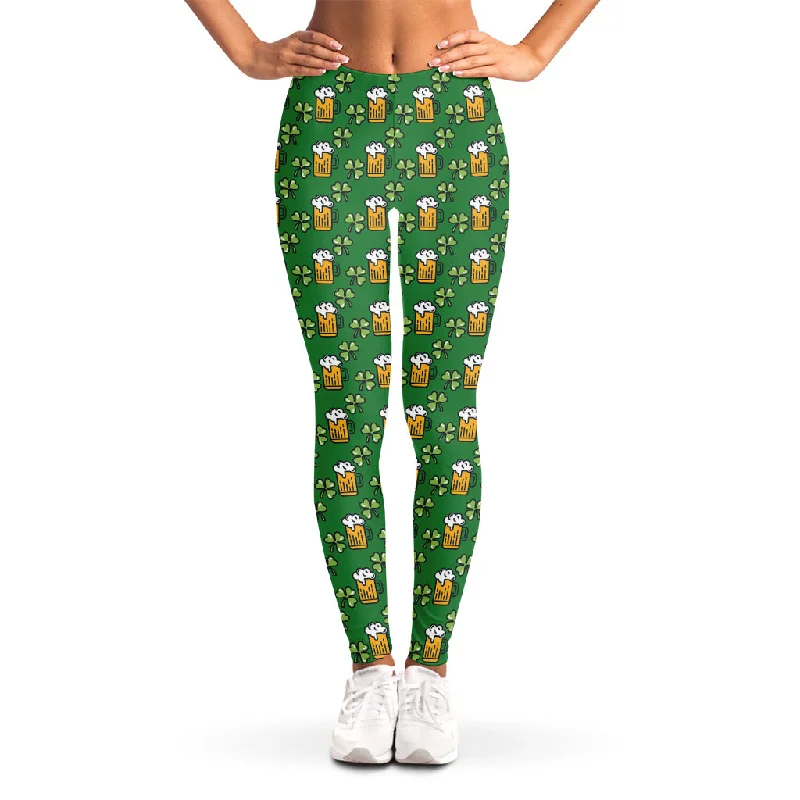 Savings Spectacular Cute St. Patrick's Day Pattern Print Women's Leggings