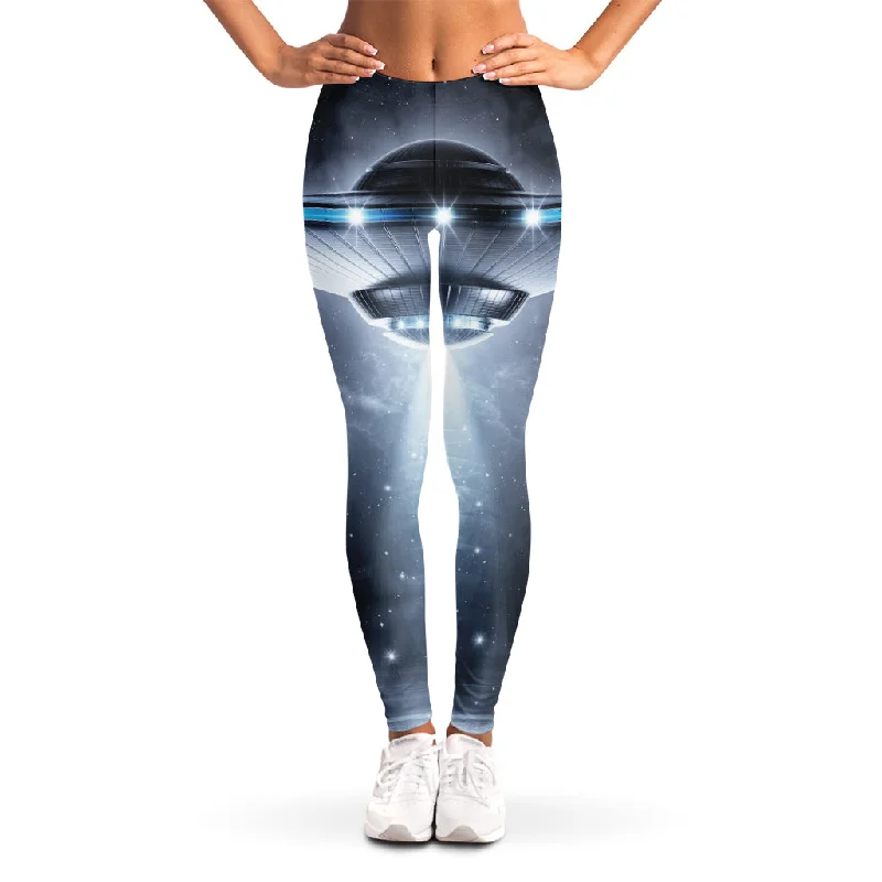 Mega Sale Dark Night UFO Print Women's Leggings