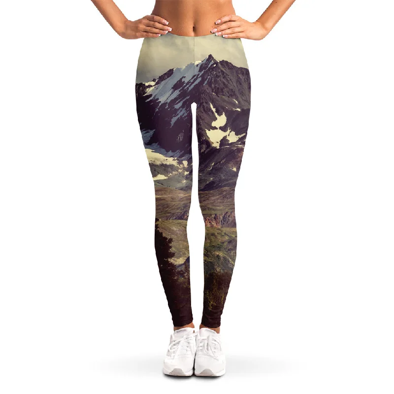 Mega Deal Denali Mountain Print Women's Leggings