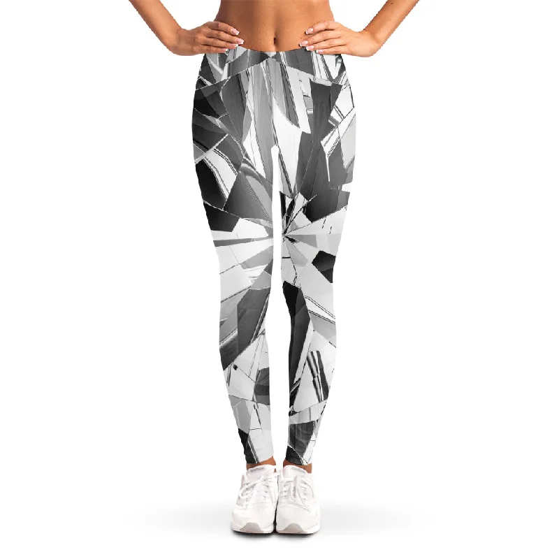 Get It Before It’s Gone Diamond Print Women's Leggings