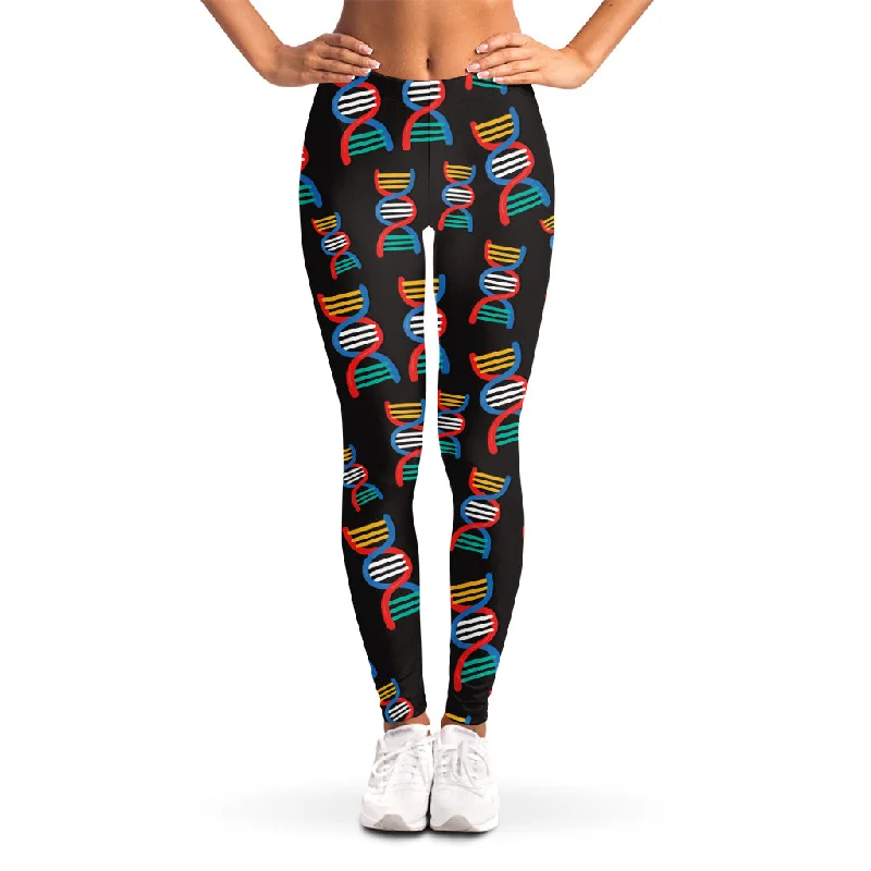 Today Only DNA Strands Pattern Print Women's Leggings