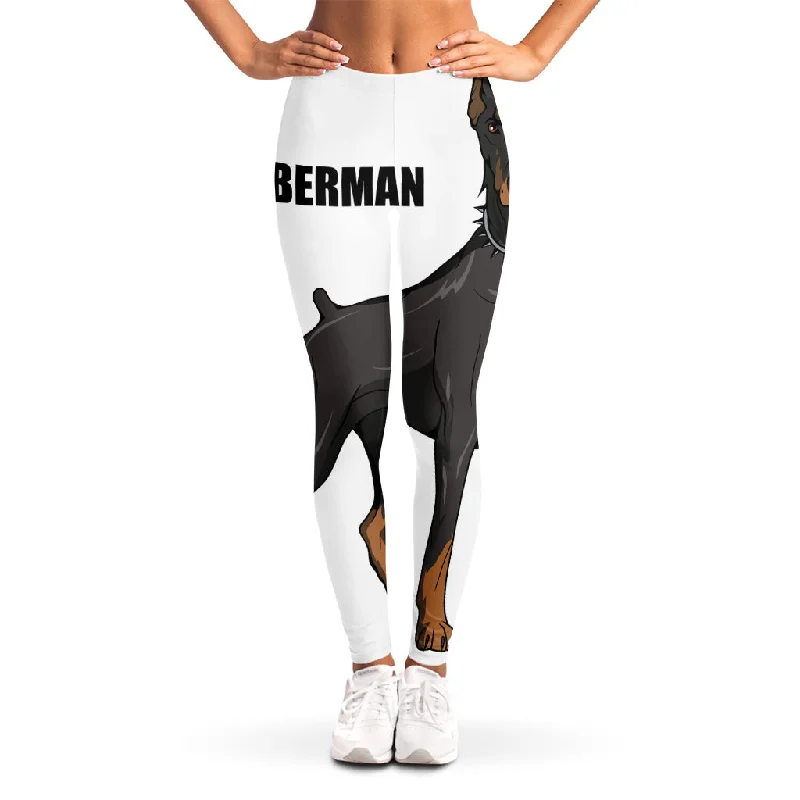 Clearance Sale Doberman Pinscher Print Women's Leggings