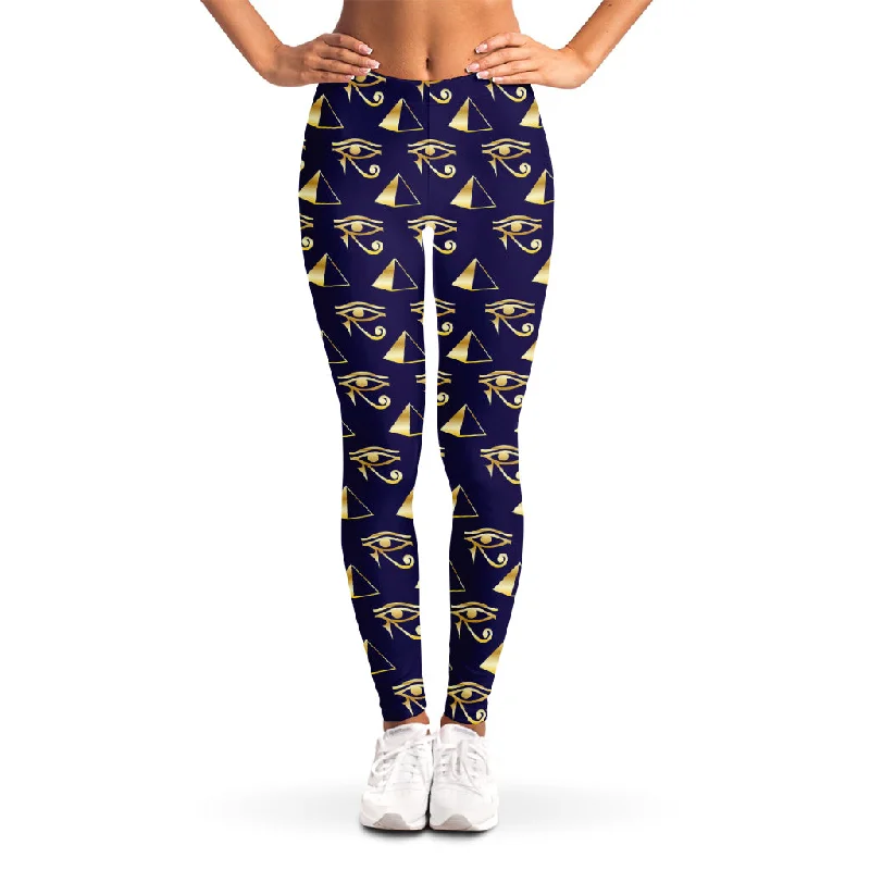 Price Cut Egypt Eye Of Horus Pattern Print Women's Leggings
