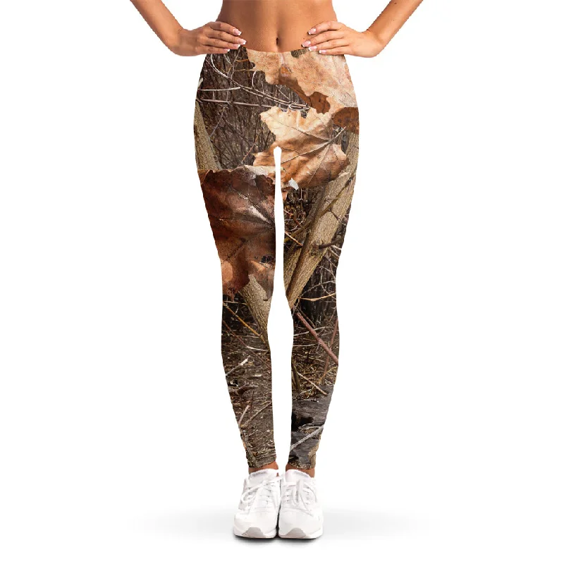 Discount Mania Hunting Camo Pattern Print Women's Leggings