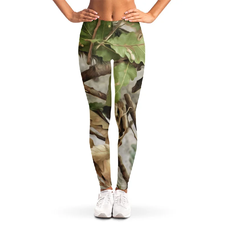 Value Deals Hunting Camouflage Pattern Print Women's Leggings
