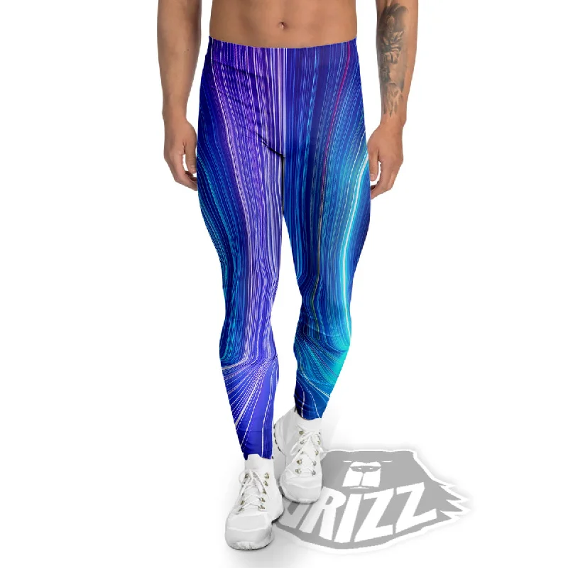 Major Savings Hyperspace Colorful Print Men's Leggings