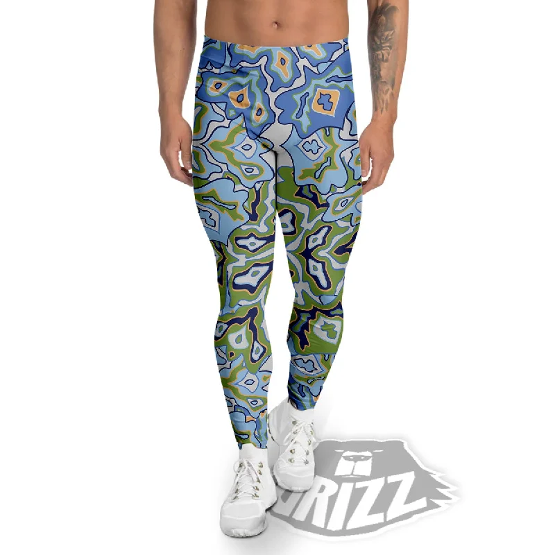 Price Cut Kaleidoscope Boho Print Men's Leggings