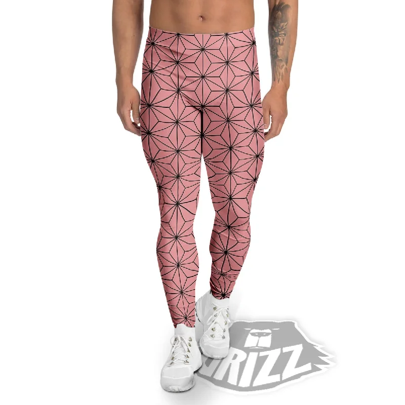 Discount Deals Nezuko Print Pattern Men's Leggings