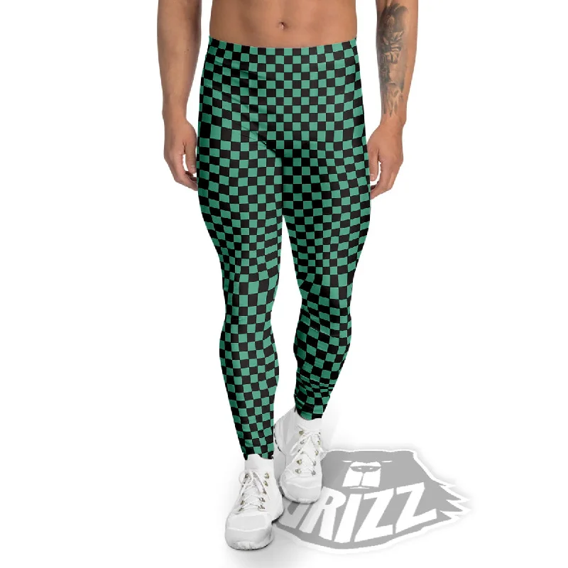 Deal Frenzy Tanjiro Print Pattern Men's Leggings