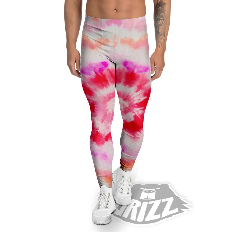 Fantastic Offers Tie Dye Circle Print Men's Leggings