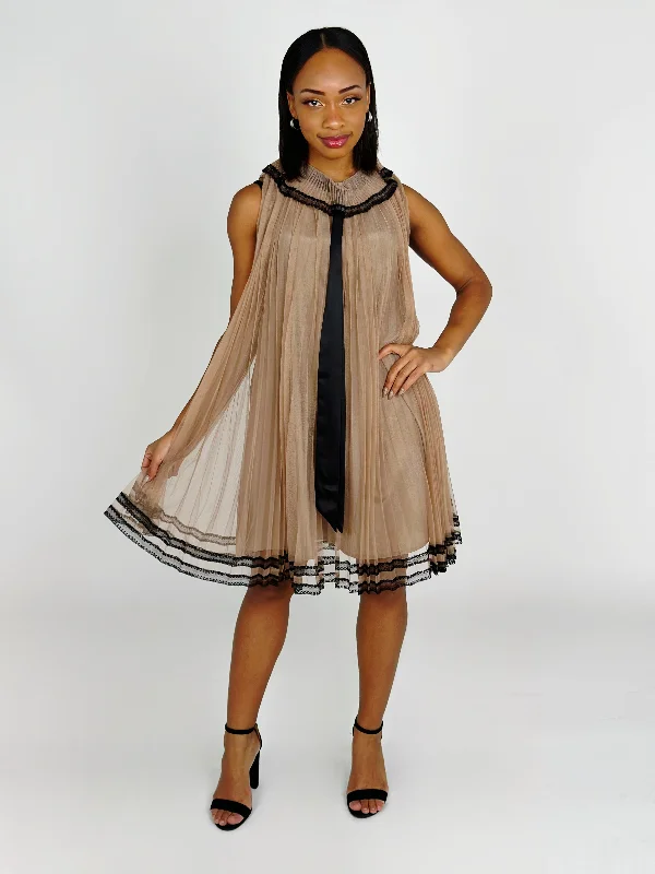 The Best Prices A-Line Mini Tulle Dress