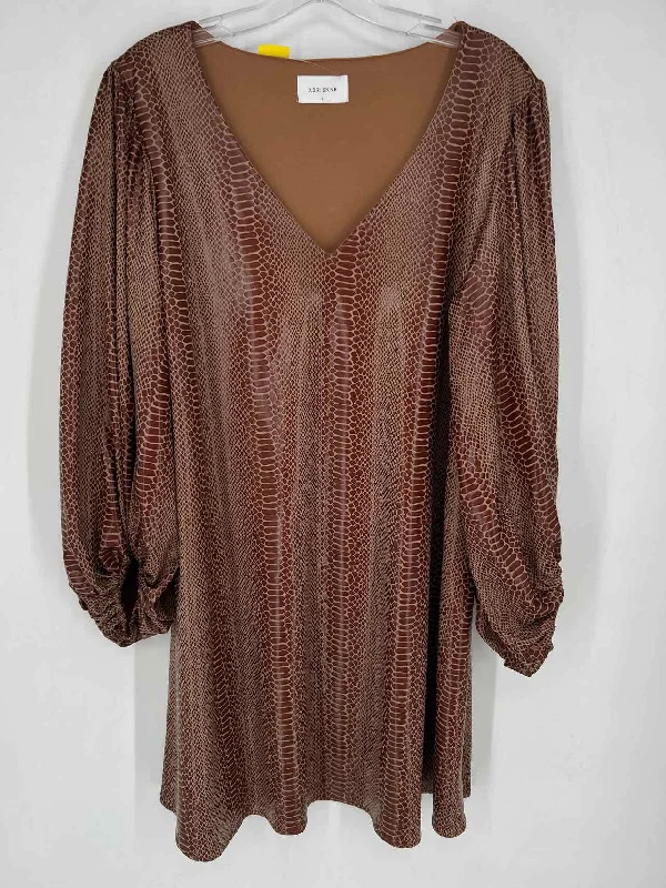 Low Prices Adrienne Size L Snake Print Dress