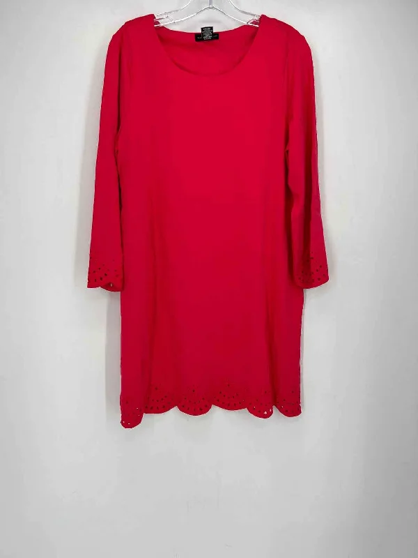 Weekend Flash Sale Adrienne Vittadini Size L Watermelon Dress