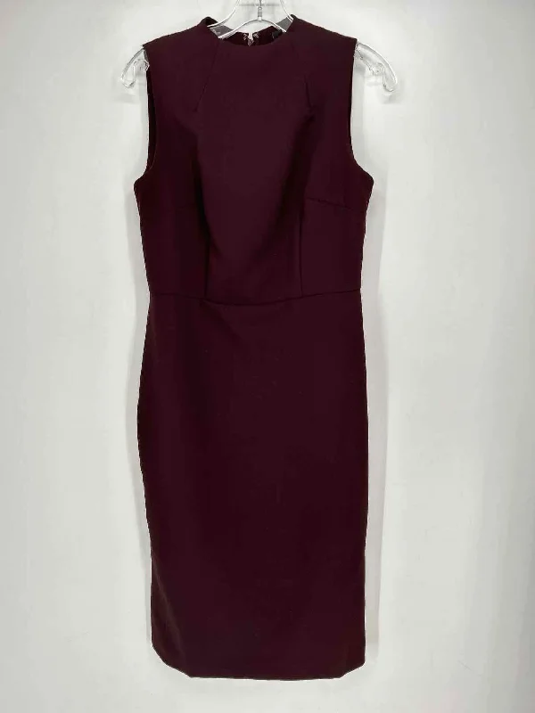 Hurry In Ann Taylor Size 2 Deep Plum Dress