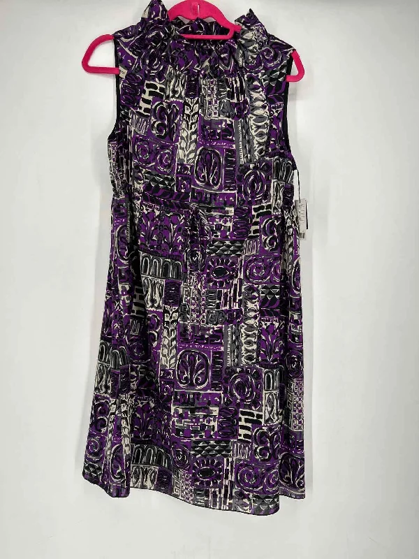 Exclusive Savings Anna Sui Size L Purple Print NWT Dress