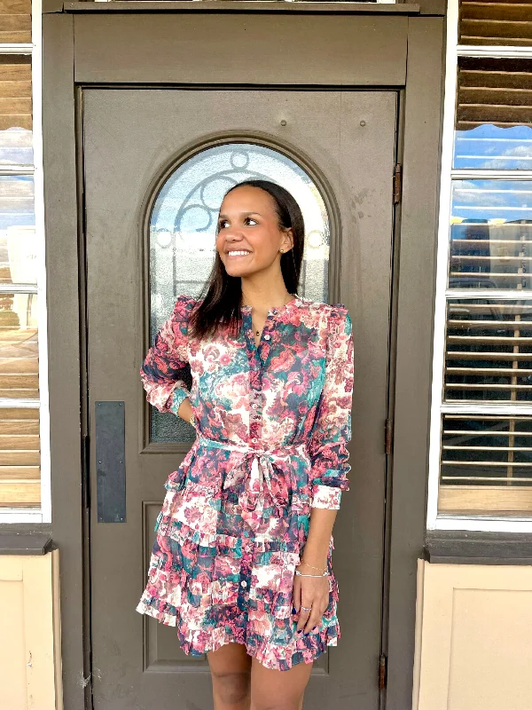 The Best Prices Annie Ruffle Mini Dress