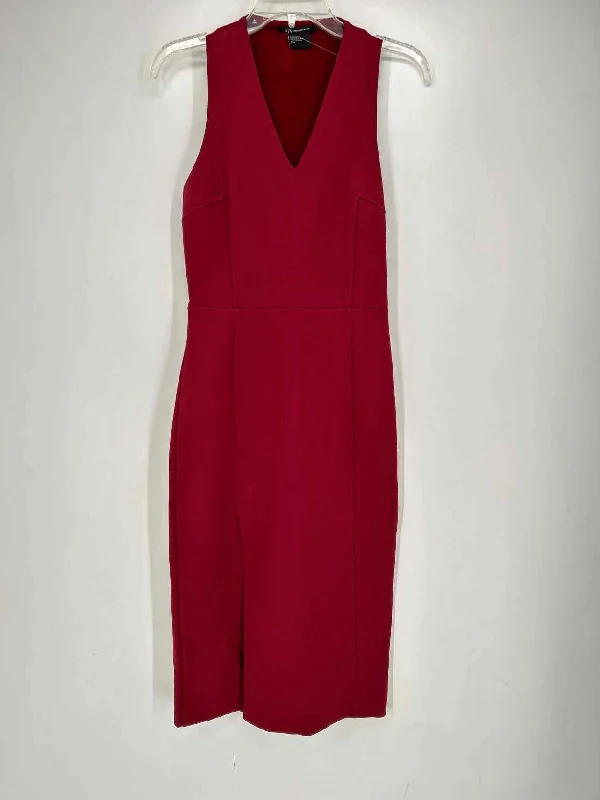 Savings Spectacular Armani Exchange Size S Merlot Dress