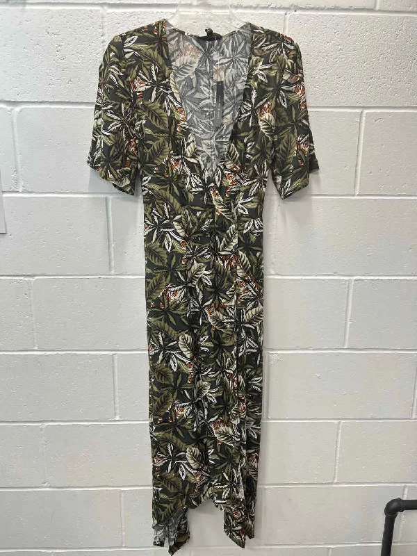 Epic Deals Banana Republic Size 6 Green Print NWT Dress