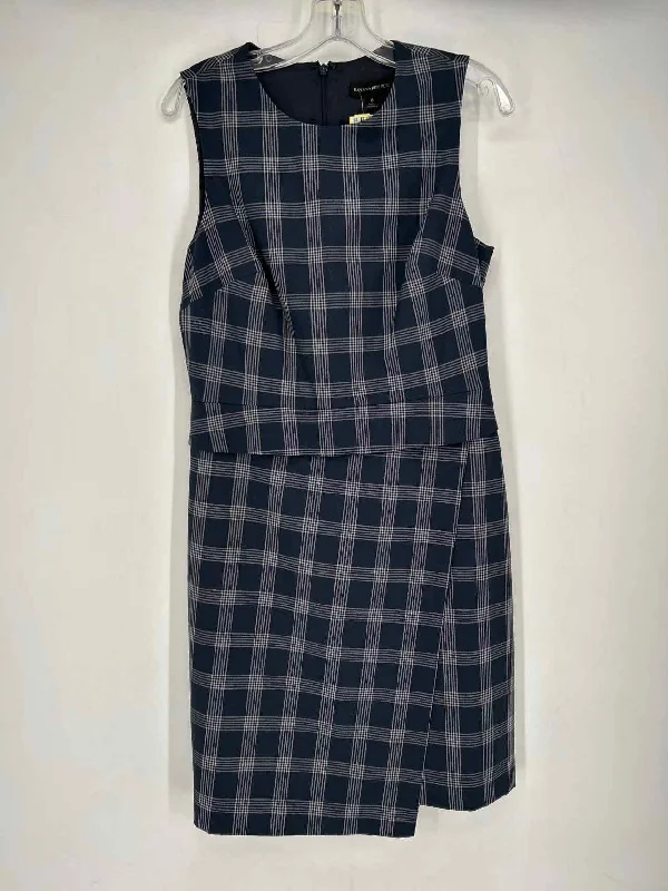 New Deals Banana Republic Size 8 Charcoal Print Dress