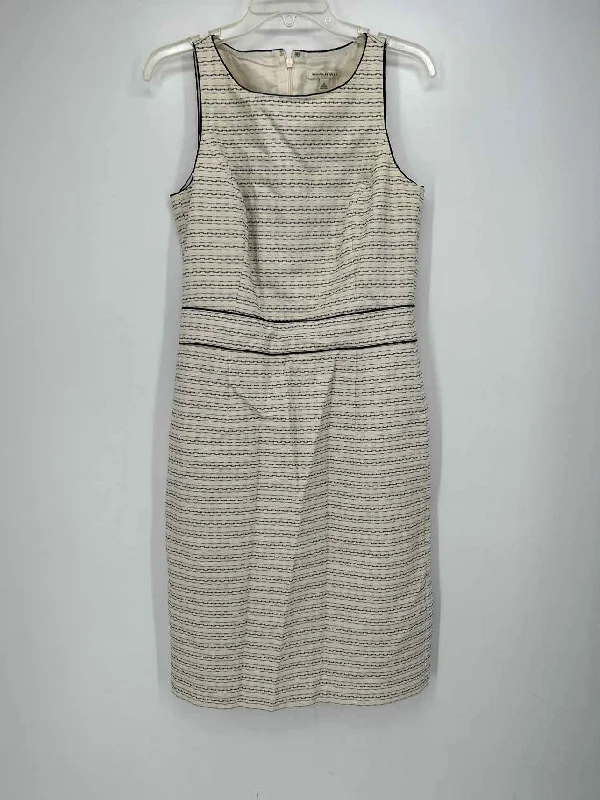 Lowest Prices Banana Republic Size 8 White Print Dress