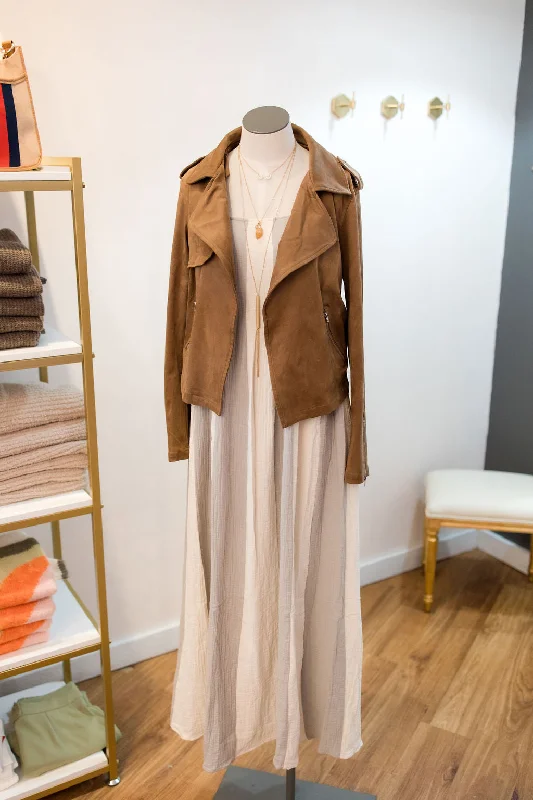 Deal Alert By Together: Grey/White Maxi Dress