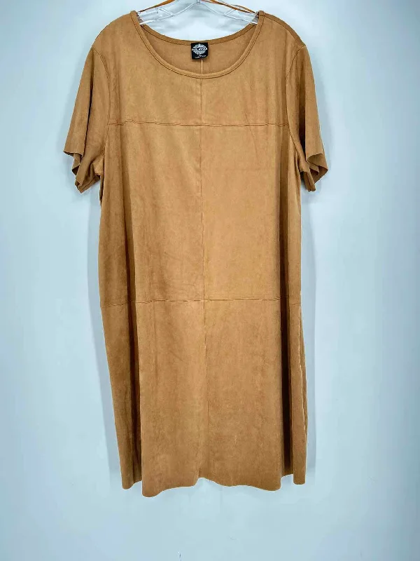 Daily Deals Cal Style Size XL Desert Brown Dress