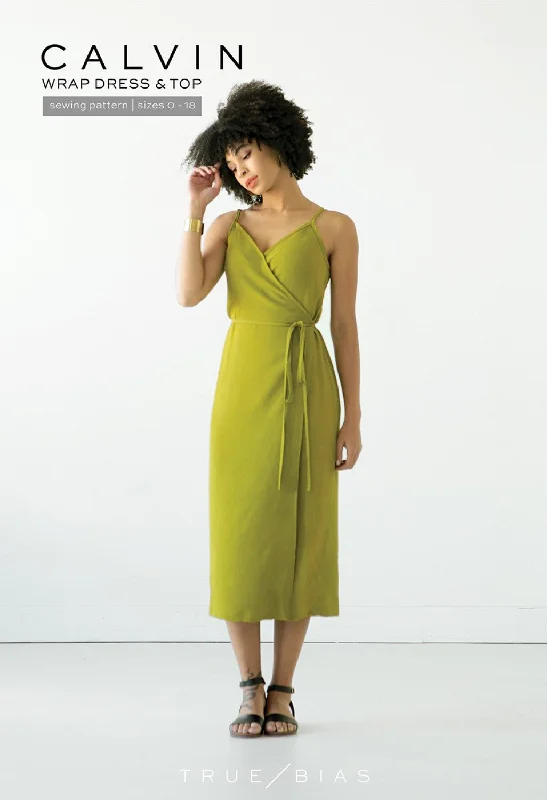 Savings Spectacular True Bias Patterns / Calvin Wrap Dress & Top