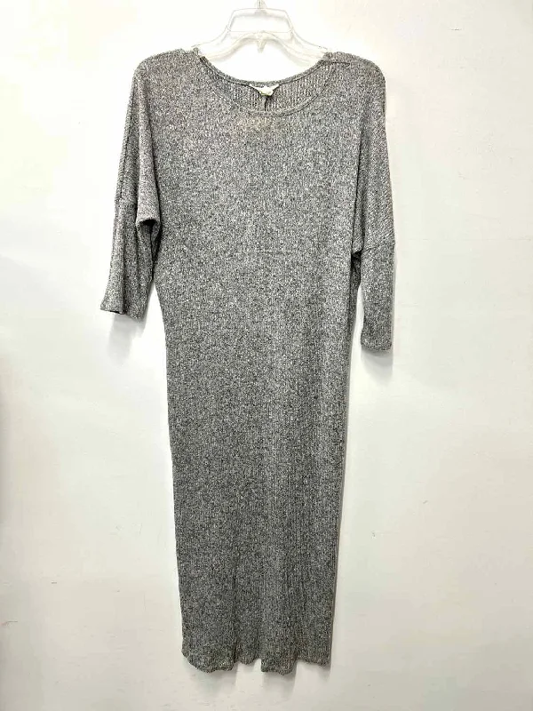 Price Drop Caslon Size M Heathered Gray Dress