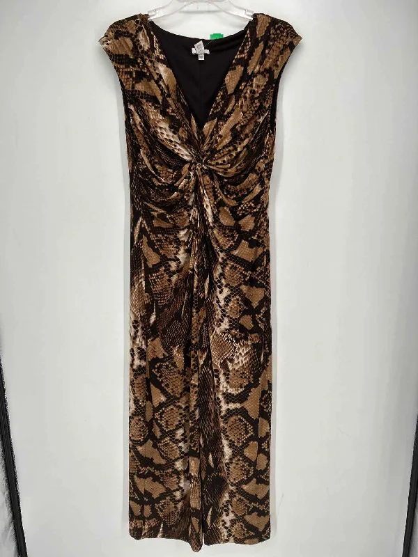 Flash Sale Chicos Size 1.5 Brown Snake Maxi