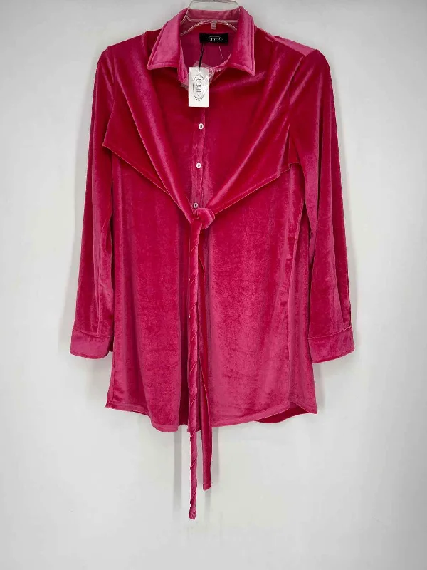 Year-End Sale Cider Size M Hot Pink Crushed Velvet NWT Dress