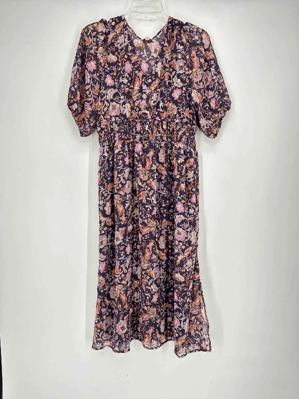 Major Savings Dear John Size L Purple Floral Dress