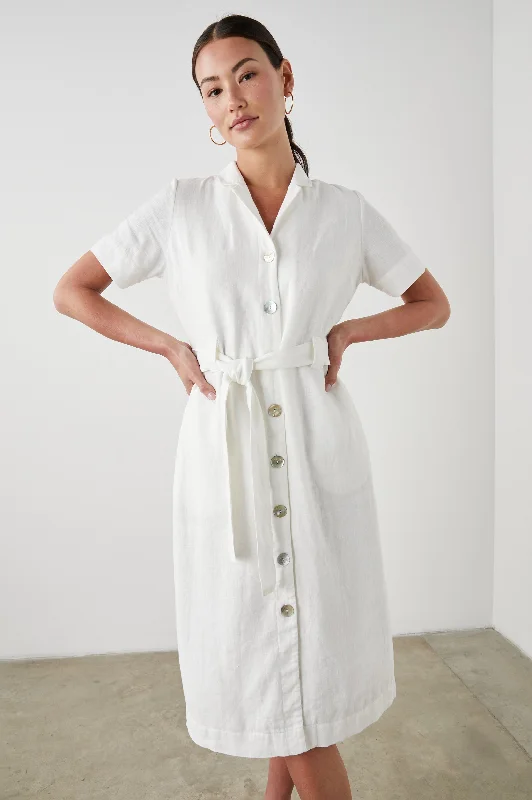 Stock Up and Save DIANE DRESS - WHITE