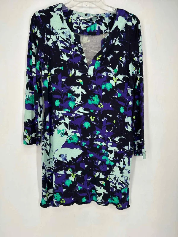 Clearance Items Diane Von Furstenberg Size 6 Purple Print Dress
