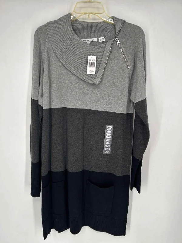 The Best Prices Eight Eight Eight Size XL Gray Colorblock NWT Dress