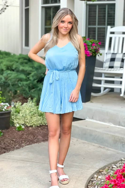 Buy Now Eloise Romper : Carolina Blue