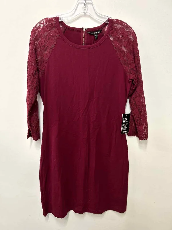 Special Discount Express Size L Maroon NWT Dress