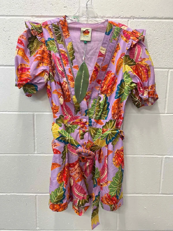 Crazy Savings Farm for Anthropologie Size L Beaks & Bananas NWT Rompers