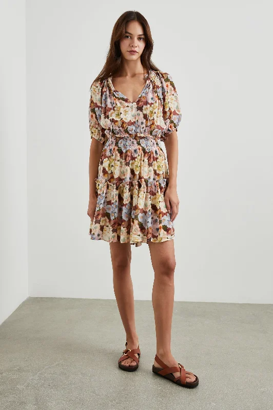 Online Specials FIORELLA DRESS - PAINTED FLORAL