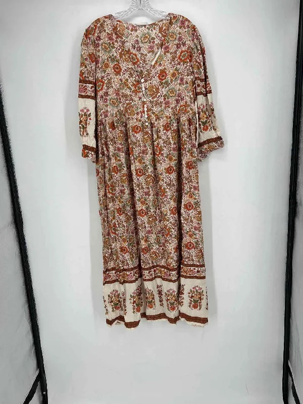 Today's Special First Love Size 1X Cream Print Maxi