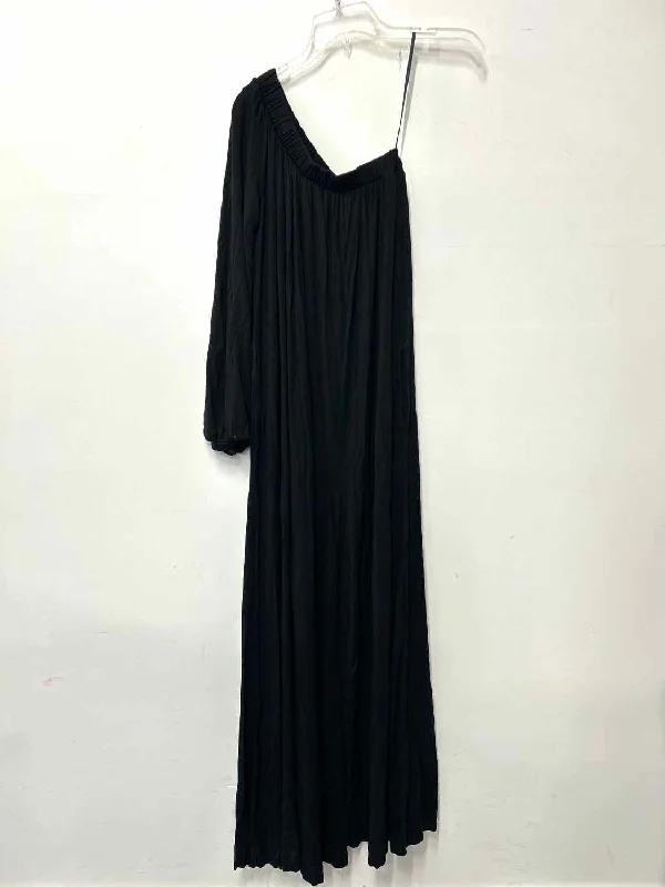 Extra Savings FP Beach Size XS Black One Shoulder Jumpsuit