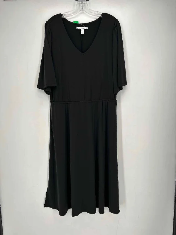 Final Markdown Girl With Curves Size L Black Dress