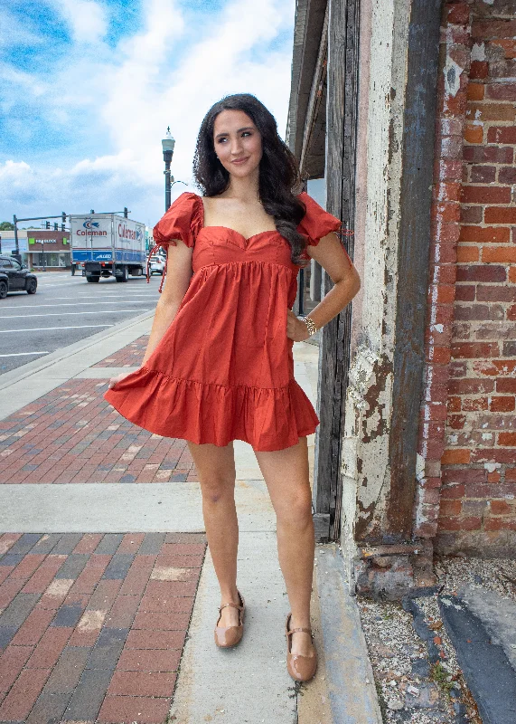 Sale Event Harlynn Brick Mini Dress