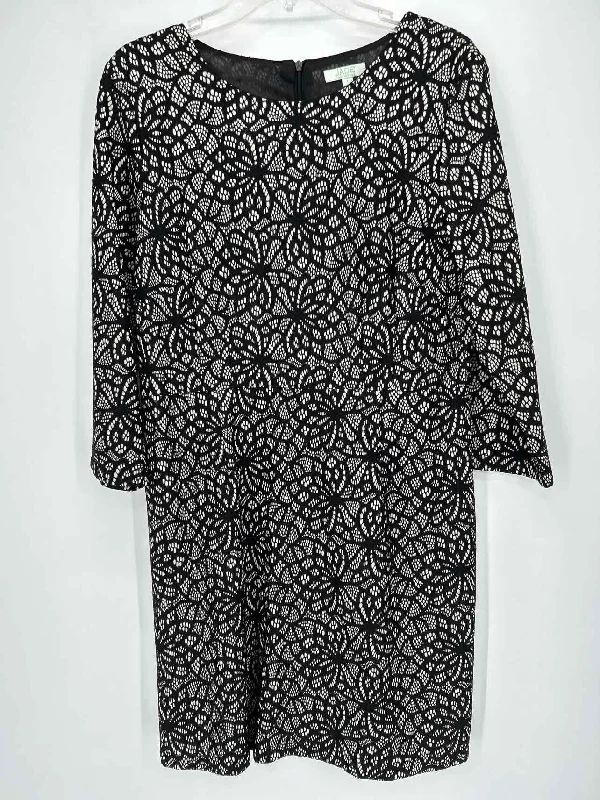 Warehouse Sale Jade Size L Black Print Dress