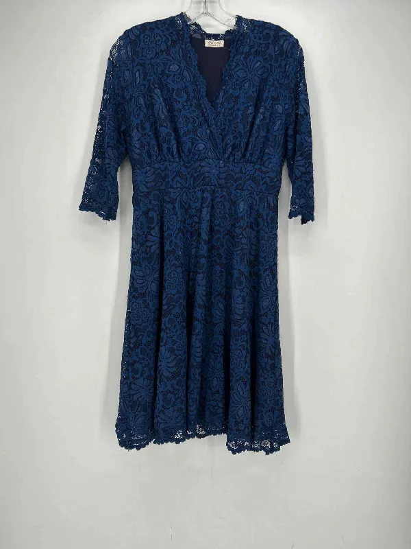 New Deals Kiyonna Size XL Navy Lace Dress