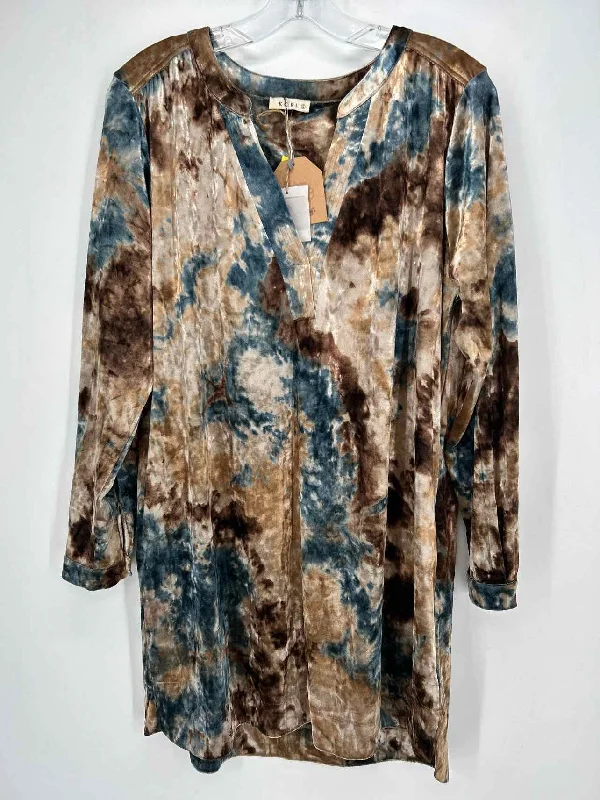 Unbeatable Prices Kori Size S Brown Print Velvet NWT Dress