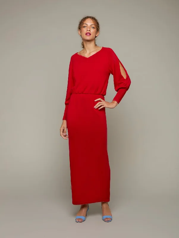 Stock Clearance KYLE | Merino Knit Maxi Dress