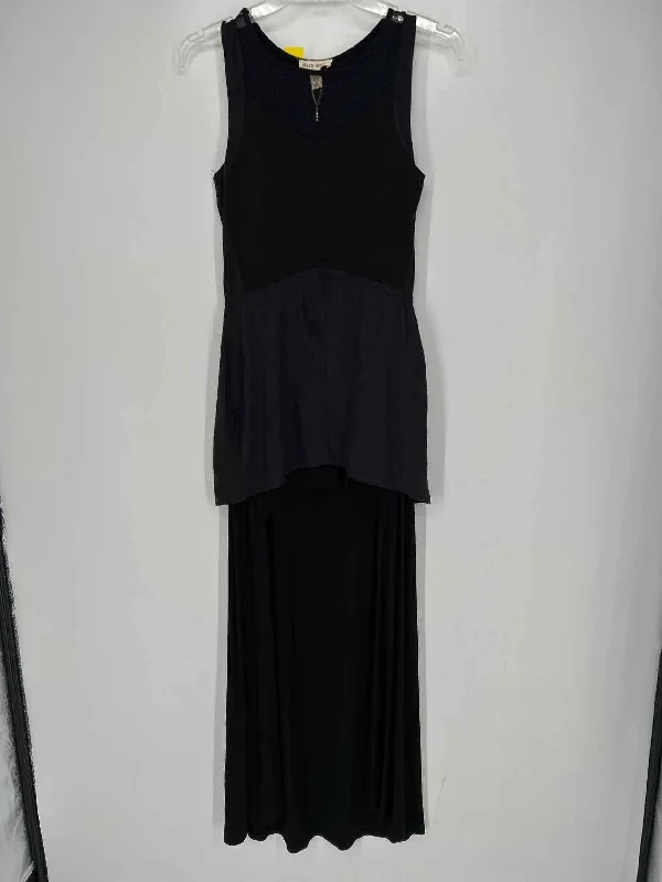 Closeout Liberty Garden Size XS Black Hi-Lo Dress
